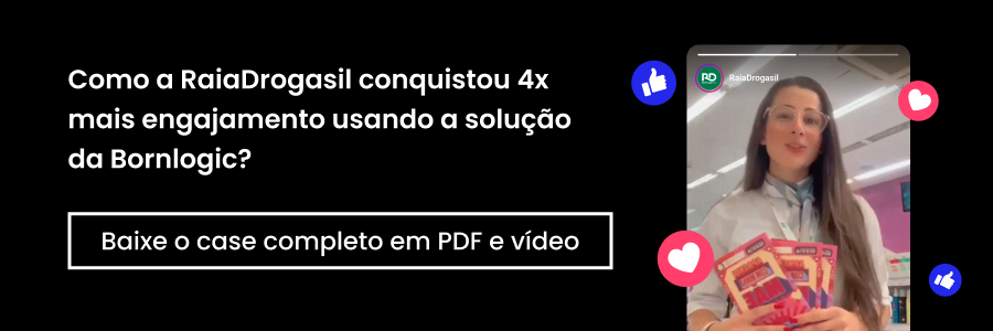 Banner com cta para acessar case de sucesso da RaiaDrogasil.